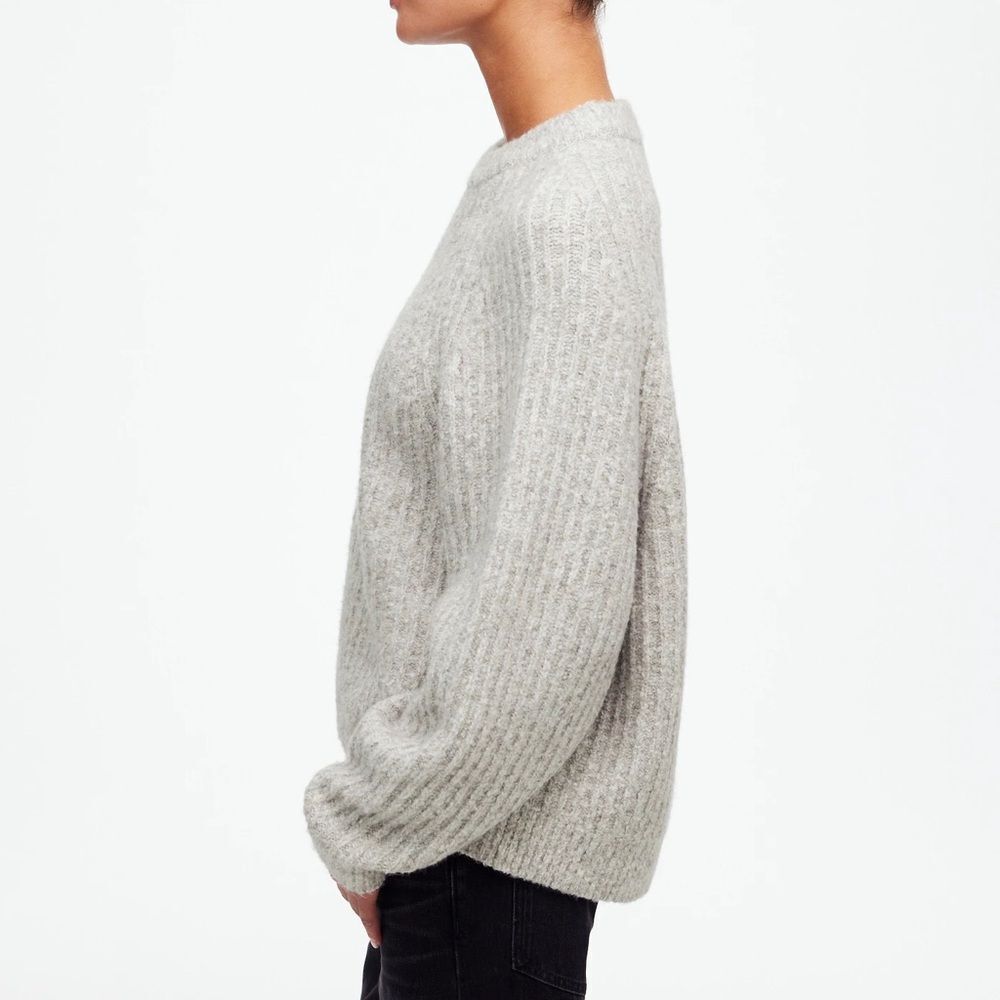 Madewell Ribbed Cotton-Blend Sweater Size XXS - Picture 4 of 11